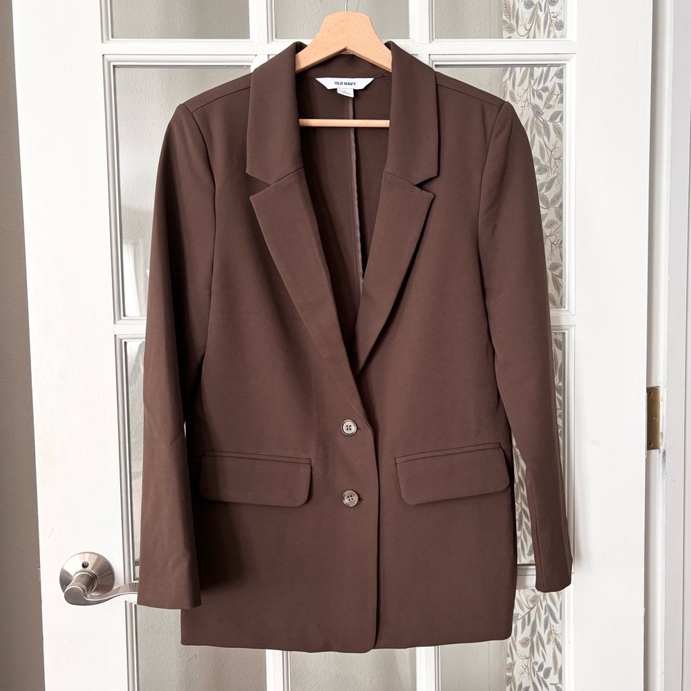 OLD NAVY Oversized Stretch Blazer Sz S NWT